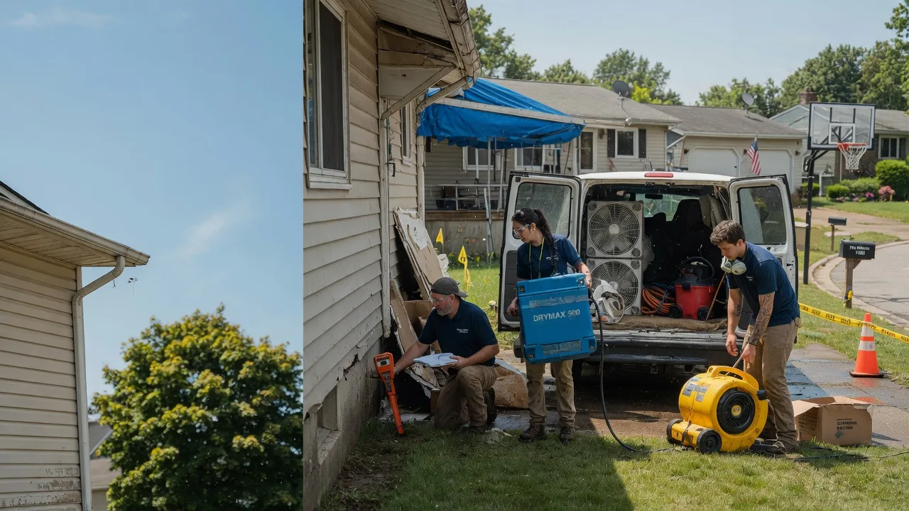 Ceiling Leak Cleanup in Hinsdale, NY near me