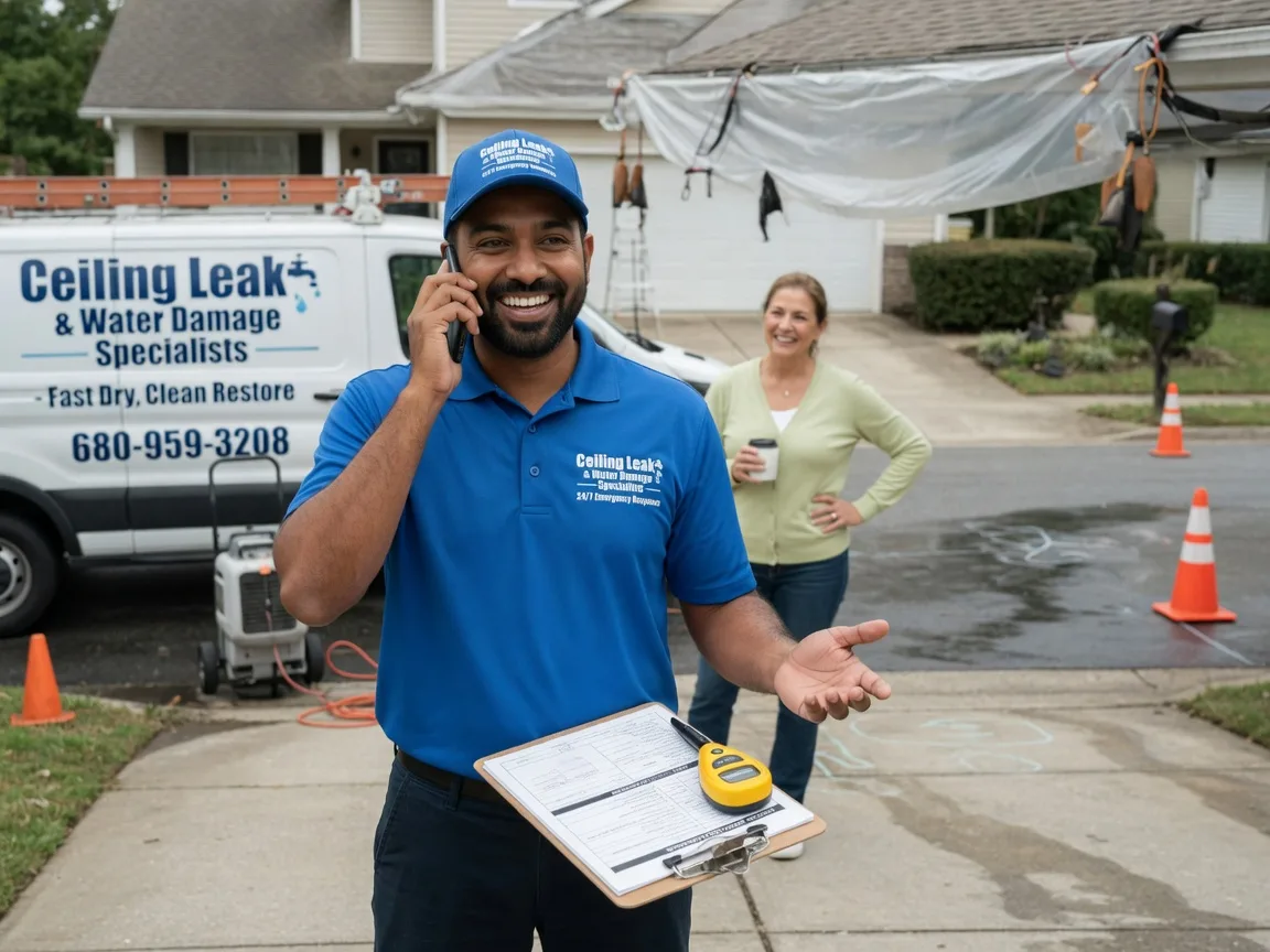 Ceiling Leak Cleanup Hinsdale, NY FAQs